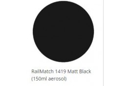 Matt Black 150ml Aerosol 1419